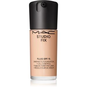 MAC Cosmetics Studio Fix Fluid SPF 15 24HR Matte Foundation + Oil Control matující make-up SPF 15 odstín N4.5 30 ml