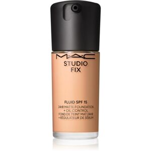 MAC Cosmetics Studio Fix Fluid SPF 15 24HR Matte Foundation + Oil Control matující make-up SPF 15 odstín N6 30 ml