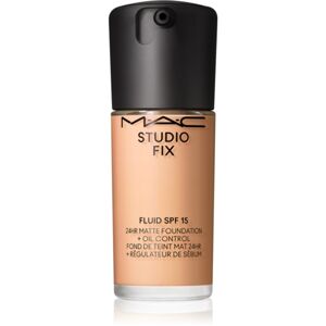 MAC Cosmetics Studio Fix Fluid SPF 15 24HR Matte Foundation + Oil Control matující make-up SPF 15 odstín N6.5 30 ml