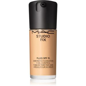 MAC Cosmetics Studio Fix Fluid SPF 15 24HR Matte Foundation + Oil Control matující make-up SPF 15 odstín C40 30 ml