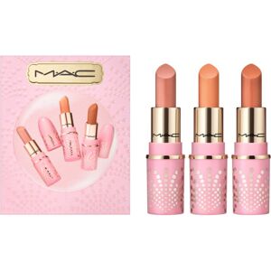 MAC Cosmetics Bubbles & Bows Taste of Bubbly Mini Lipstick Kit dárková sada Sparkling Wine (na rty) odstín