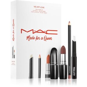 MAC Cosmetics Velvet Love Made for a Queen dárková sada (na rty)