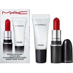 MAC Cosmetics Holiday Winter's Kiss Mini Lip Duo dárková sada odstín Red 2 ks