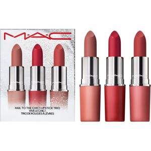 MAC Cosmetics Holiday Hail To The Chic! Lipstick Trio dárková sada (na rty)