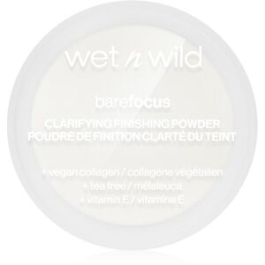 Wet n Wild Bare Focus Clarifying Finishing Powder matující pudr odstín Translucent 7,8 g