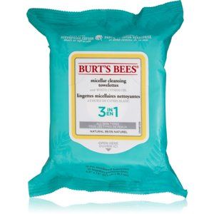 Burt’s Bees White Cipress Oil odličovací micelární ubrousky 3 v 1