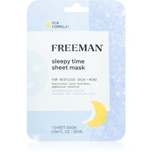 Freeman Sleepy Time plátýnková maska na noc 28 ml