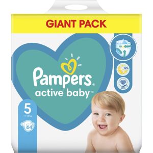 Pampers Active Baby Size 5 jednorázové pleny 11-16 kg 64 ks