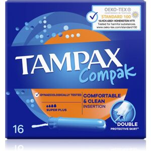 Tampax Compak Super Plus tampony s aplikátorem 16 ks