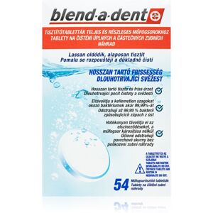 Blend-a-dent Long Lasting Freshness čisticí tablety pro snímatelná rovnátka a zubní náhrady 54 ks