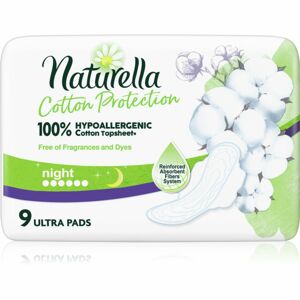 Naturella Cotton Protection Ultra Night vložky 9 ks
