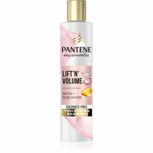 Pantene Lift'n'Volume Biotin + Rose Water šampon na poškozené vlasy 225 ml