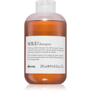Davines Essential Haircare SOLU Shampoo hloubkově čisticí šampon s osvěžujícím účinkem 250 ml