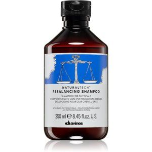 Davines Naturaltech Rebalancing Shampoo hloubkově čisticí šampon pro mastnou pokožku hlavy 250 ml