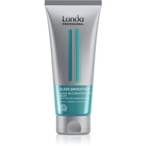 Londa Professional Sleek Smoother Leave-In Conditioning Balm bezoplachový kondicionér pro suché a poškozené vlasy 200 ml