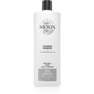 Nioxin System 1 Cleanser Shampoo čisticí šampon pro jemné až normální vlasy 1000 ml