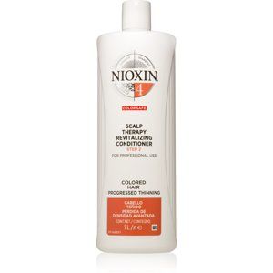 Nioxin System 4 Color Safe hloubkově vyživující kondicionér pro barvené a poškozené vlasy 1000 ml