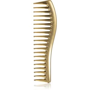 Janeke Gold Line Wavy Comb for Gel Application hřeben na vlasy k nanášení gelových produktů 18,5 x 5 cm 1 ks
