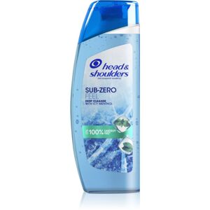 Head & Shoulders Deep Cleanse Sub Zero Feel hydratační šampon proti lupům 300 ml