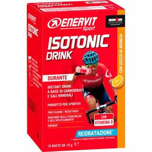 ENERVIT Isotonic Drink sportovní nápoj s elektrolyty příchuť orange 10x15 g