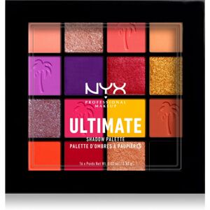 NYX Professional Makeup Ultimate Shadow Palette paletka očních stínů odstín 13 - Festival 16 x 0.83 g
