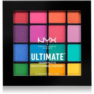 NYX Professional Makeup Ultimate Shadow Palette paletka očních stínů odstín 04 Brights 16 x 0.83 g