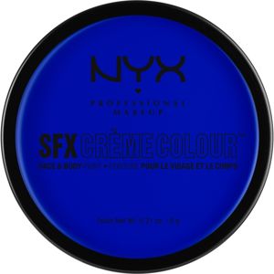 NYX Professional Makeup SFX Creme Colour™ make-up na obličej a tělo odstín 05 Blue 6 g