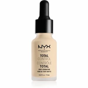 NYX Professional Makeup Total Control Drop Foundation make-up odstín 01 Pale 13 ml