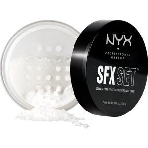 NYX Professional Makeup SFX Set transparentní fixační pudr 5 g