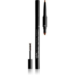 NYX Professional Makeup 3-In-1 Brow Pencil víceúčelový produkt na oboč