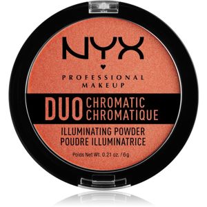 NYX Professional Makeup Duo Chromatic rozjasňovač odstín 05 Synthetica 6 g