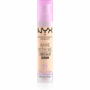 NYX Professional Makeup Bare With Me Concealer Serum hydratační korektor 2 v 1 odstín 01 - Fair 9,6 ml