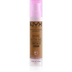 NYX Professional Makeup Bare With Me Concealer Serum hydratační korektor 2 v 1 odstín 10 Camel 9,6 ml
