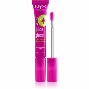 NYX Professional Makeup This Is Juice Gloss hydratační lesk na rty odstín 03 - Strawberry Flex 10 ml
