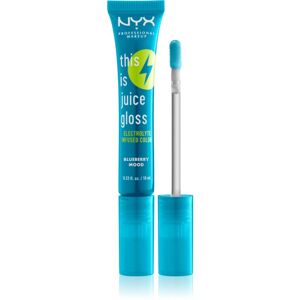 NYX Professional Makeup This Is Juice Gloss hydratační lesk na rty odstín 07 - Blueberry Mood 10 ml