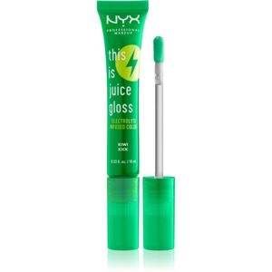 NYX Professional Makeup This Is Juice Gloss hydratační lesk na rty odstín 08 Kiwi Kick 10 ml
