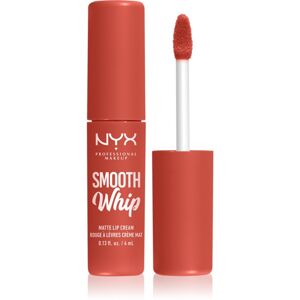 NYX Professional Makeup Smooth Whip Matte Lip Cream sametová rtěnka s vyhlazujícím efektem odstín 02 Kitty Belly 4 ml