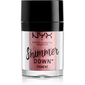 NYX Professional Makeup Shimmer Down Pigment sypké oční stíny s vysokou pigmentací odstín Mauve Pink 1.5 g