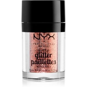 NYX Professional Makeup Glitter Goals metalické třpytky na obličej a tělo odstín 01 Dubai Bronze 2.5 g