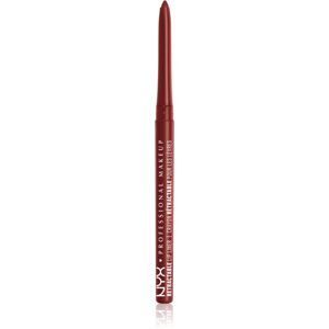 NYX Professional Makeup Retractable Lip Liner krémová tužka na rty odstín 12 Dark Red 0,35 g