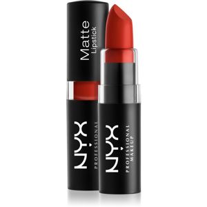 NYX Professional Makeup Matte Lipstick klasická matná rtěnka odstín 07 Alabama 4,5 g
