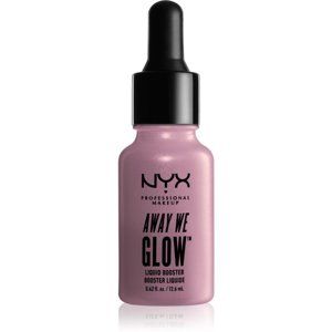NYX Professional Makeup Away We Glow tekutý rozjasňovač s kapátkem