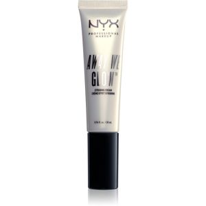 NYX Professional Makeup Away We Glow rozjasňující krém odstín 01 Bright Star 28 ml