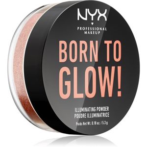 NYX Professional Makeup Born To Glow rozjasňující pudr odstín 03 - Warm Strobe 5.3 g