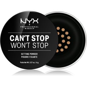 NYX Professional Makeup Can't Stop Won't Stop sypký pudr odstín 03 Medium 6 g