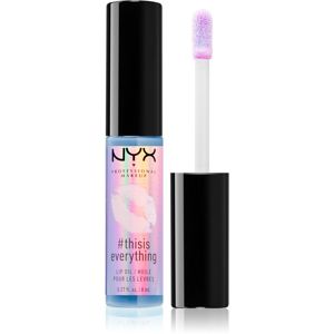 NYX Professional Makeup #thisiseverything olej na rty odstín 03 Sheer Lavender 8 ml