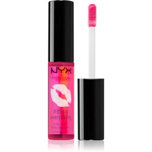 NYX Professional Makeup #thisiseverything olej na rty odstín 04 Sheer Berry 8 ml