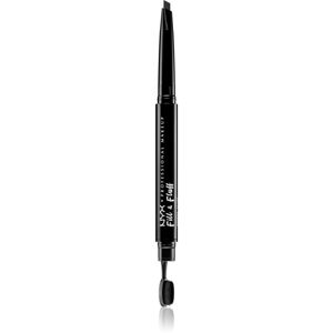 NYX Professional Makeup Fill & Fluff mechanická tužka na obočí odstín 08 - Black