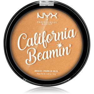 NYX Professional Makeup California Beamin´ bronzer odstín 03 Sunset Vibes 14 g