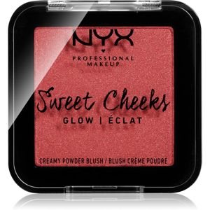 NYX Professional Makeup Sweet Cheeks Blush Glowy tvářenka odstín CITRINE ROSE 5 g